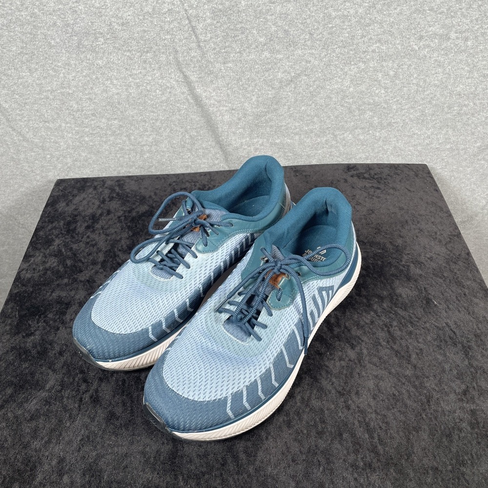 Johnson & Murphy Men's Accelerplate Trufoam+ Blue Grey Sneakers Size 12